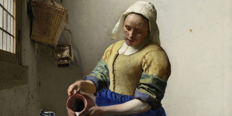 pintura apresenta vermeer