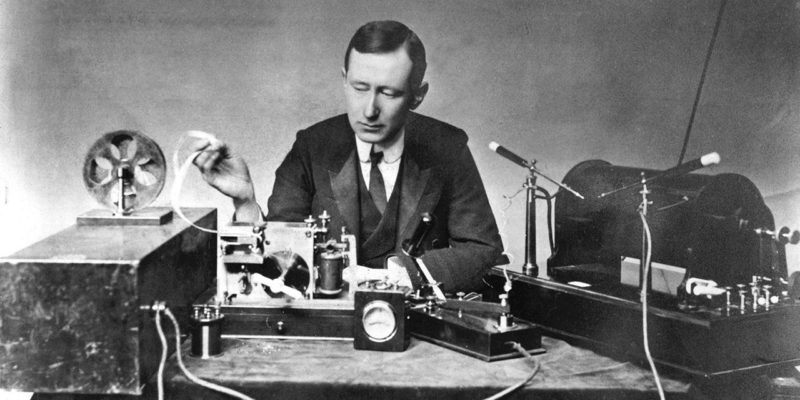 história do rádio - Guglielmo Marconi