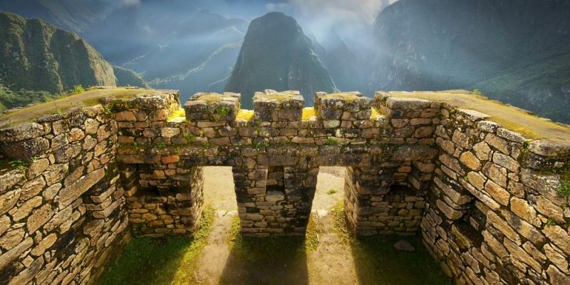 Construção de palácios incas