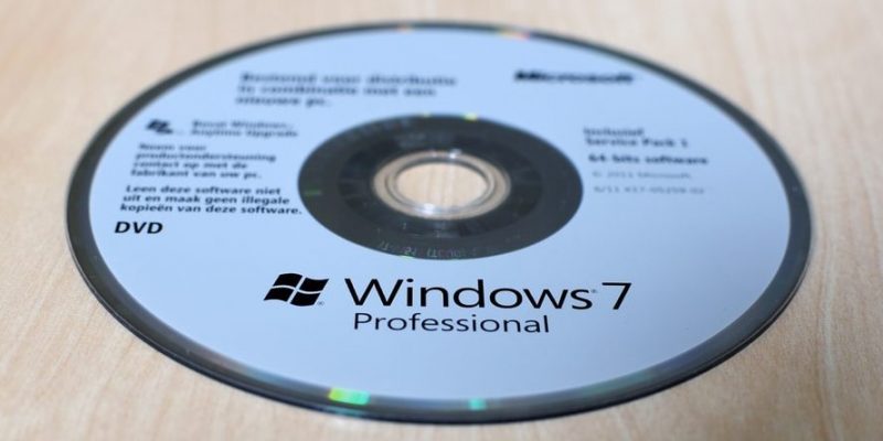 CD do Windows 7