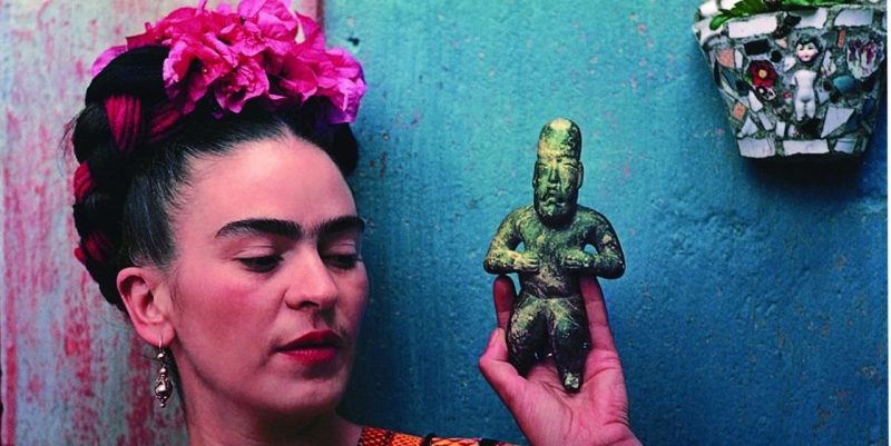 Frida Kahlo na casa azul