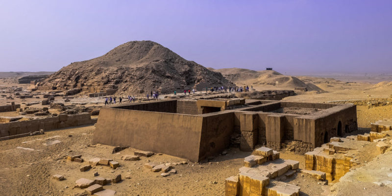 Cultura egípcia - mastaba - túmulo