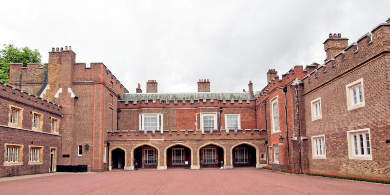 Palácio de St James - monarquia inglesa