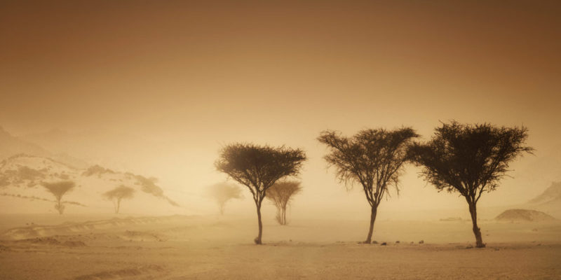 tempestade de areia