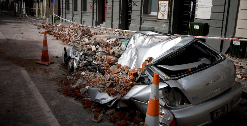 desastres naturais - terremoto