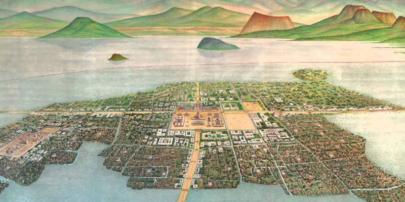 brasão de armas do México - Tenochtitlan