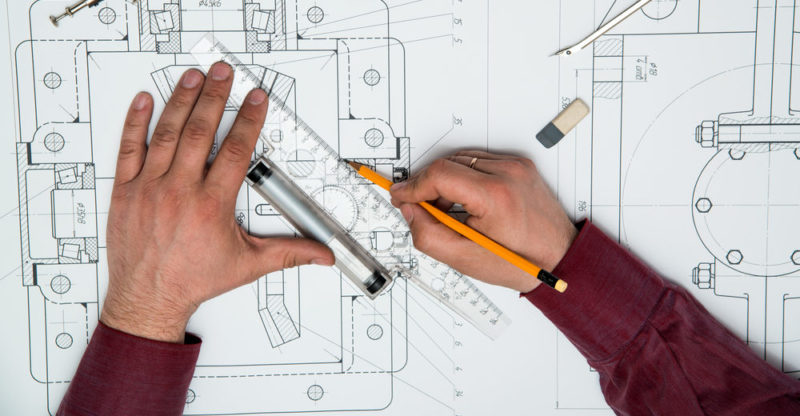 esboço - desenho técnico