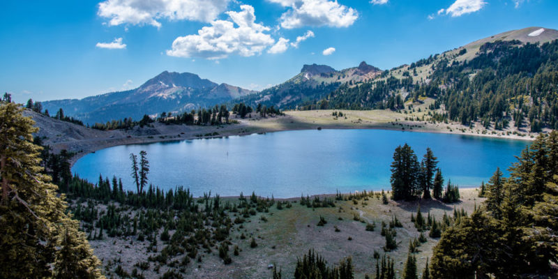 lago vulcânico