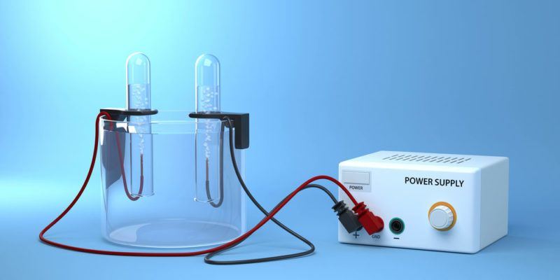 ligação química - eletrólise